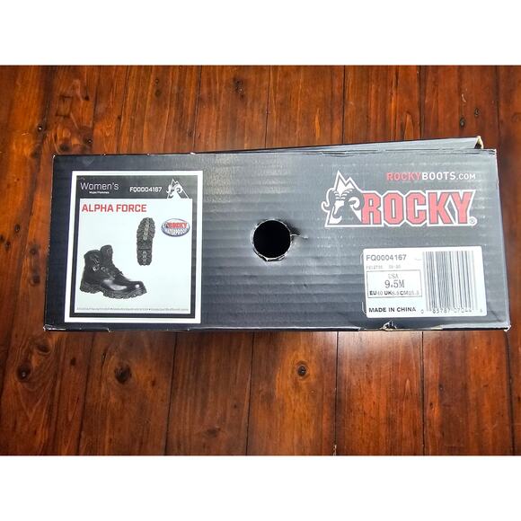 Rocky Alpha Force Womens Waterproof Public Service Boot FQ0004167 6" Leather 9.5 - Picture 7 of 7